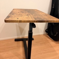 山善　昇降デスクの画像