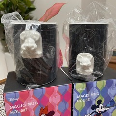 ミッキーとミニーのマグカップ　2個セットの画像