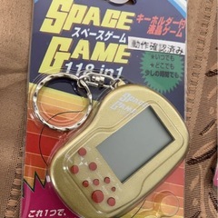 ［動作確認済み］5個セット スペースゲーム SPACE GAME 118in1 キーホルダー付き 液晶ゲーム 東京ミモレの画像
