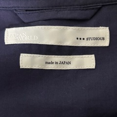 STUDIOUS　メンズステンカラーコートの画像