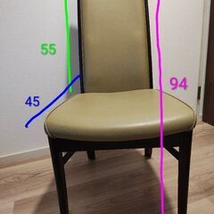 引取り希望　カリモク　ディレトーレ　ダイニングチェアの画像