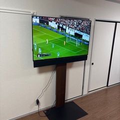 （美品）Panasonic 有機EL55型テレビスタンド付き2019年製の画像