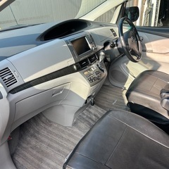 トヨタ エスティマ 黒 ミニバン　車検一年付きの画像