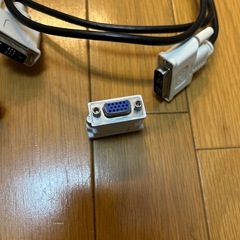 モニターケーブル　4本　変換アダプタの画像