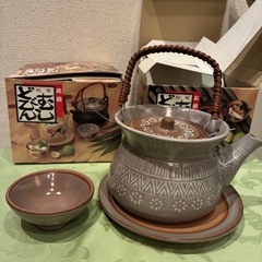 🌹新品未使用　土瓶蒸し2個　ヒレ酒にも　どびんむし🌹の画像