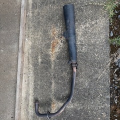 グラストラッカー 純正マフラー NJ4BA バイク マフラーの画像