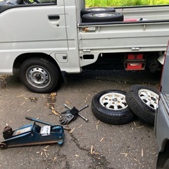 サンバー　4WD 丸目！４万キロの画像