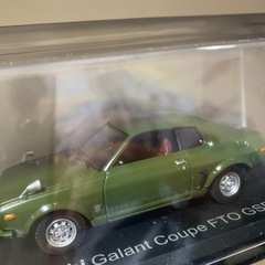 国産名車コレクションいすゞ117クーペ、とギャランFTOの画像