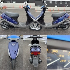 ⭐️AF27ディオ❗️快速2スト⭐️バッテリ・タイヤ・プラグ・ミラーなど新品交換快調⭐️50cc原付スクーター⭐️の画像