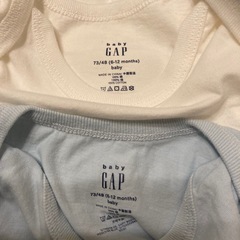 baby gap 　長袖ロンパース　70cmの画像