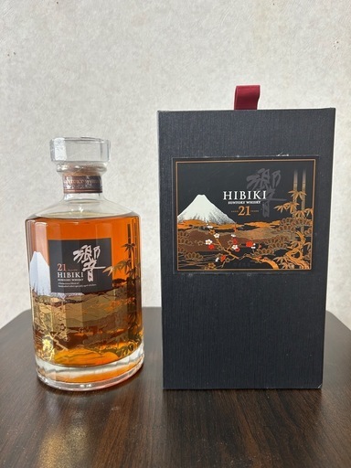 【未開栓】響21年 意匠ボトル 花鳥風月