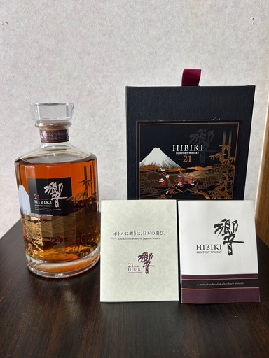 【未開栓】響21年 意匠ボトル 花鳥風月