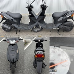 ⭐️レッツ2快速2スト❗️⭐️バッテリー・シート・プラグ・グリップ・エアクリなど新品⭐️50cc原付スクーター⭐️の画像