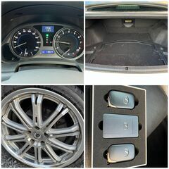 【車検たっぷり】美車/H22/レクサスIS/4WD/11万キロ/車高調/19インチworkアルミ/スタッドレスありの画像