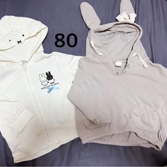 女の子 冬服 ミッフィー 纏め売り 80サイズの画像