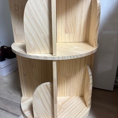 回転式本棚　の画像