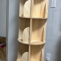 回転式本棚　の画像