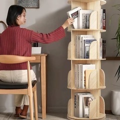 回転式本棚　の画像