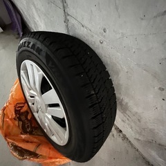 YOKOHAMA 175 65R15 840  冬タイヤ3本　フィット純正ホイール付の画像