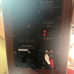 CAV SW260本体　CAV トールボーイスピーカー スピーカー　タワー型　インテリアの画像