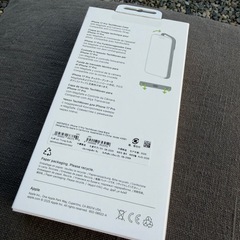 11月1日(土)までの引取限定【超美品、箱付き】Apple純正 iPhone 17 Pro用MagSafe対応TechWoven Case（テックウーブンケース）ブラック　本体の白汚れもなしの画像