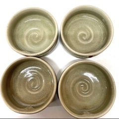 刻印有り かせ　？　焼物　４客　和食器 日本食器 小鉢の画像