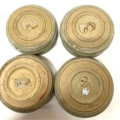 刻印有り かせ　？　焼物　４客　和食器 日本食器 小鉢の画像