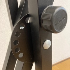X型金属製スタンド　キーボードパソコン用の画像