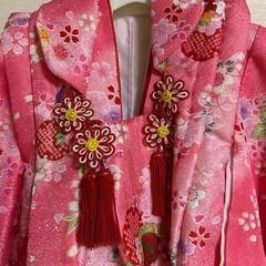 七五三着物セット（女の子用）の画像