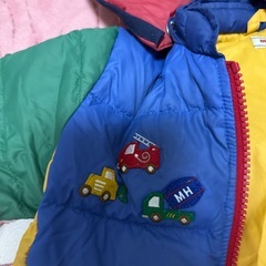 ミキハウス⭐︎ダウン⭐︎美品の画像