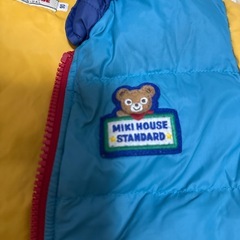 ミキハウス⭐︎ダウン⭐︎美品の画像