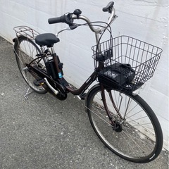 1738業界最長12ヶ月保証付！送料無料エリア多数！安全整備済み！電動自転車の画像