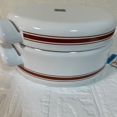 ノリタケ　ホウロウ鍋　レトロ　ホーローの画像