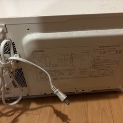 🍽 ツインバード 電子レンジ YD-17(W)の画像