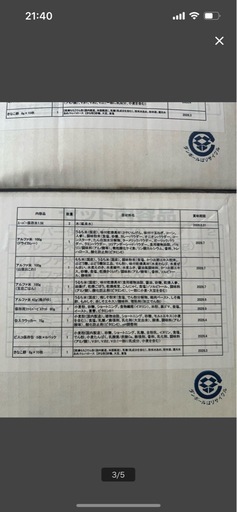 保存食5年セレクトセット （約3日分）　
