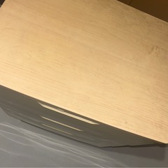 最終お値下げ 11/6まで キャスター付き 4段 収納 棚 タンス ケースの画像