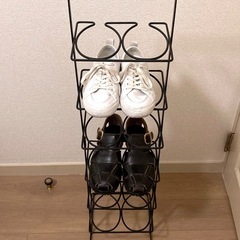 シューズラック　シューズスタンドの画像