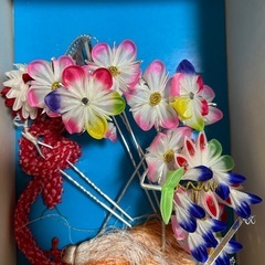 【七五三 髪飾りセット】の画像