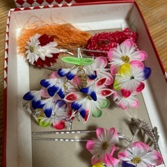 【七五三 髪飾りセット】の画像