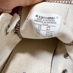 コンバース　24.5㎝の画像