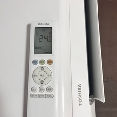 2024年式、Toshiba 6畳エアコン、取り付け工事込みの画像