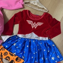 女の子ベビー　ハロウィンコスチュームの画像