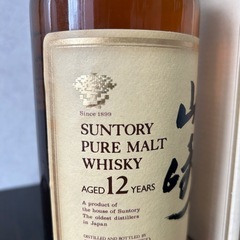 【新品未開封】山崎12年ピュアモルト　旧ラベルの画像