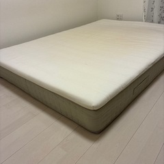 IKEA TUDDAL ダブルサイズ　マットレストッパーの画像