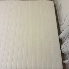 IKEA TUDDAL ダブルサイズ　マットレストッパーの画像