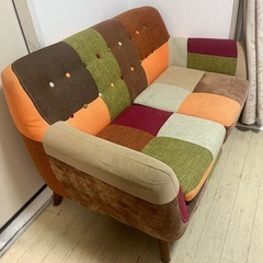 【至急】美品2人掛けソファの画像