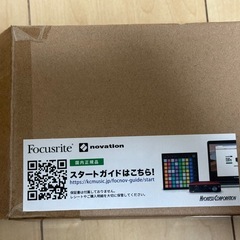 🎧 Focusrite Scarlett Solo（第3世代）オーディオインターフェース【未使用・美品】の画像