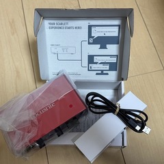🎧 Focusrite Scarlett Solo（第3世代）オーディオインターフェース【未使用・美品】の画像