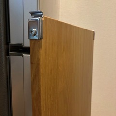 無印良品　ステンレスユニットシェルフ　棚　オーク材の画像