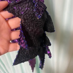 【値下げ】パープルスパンコールカットソーの画像